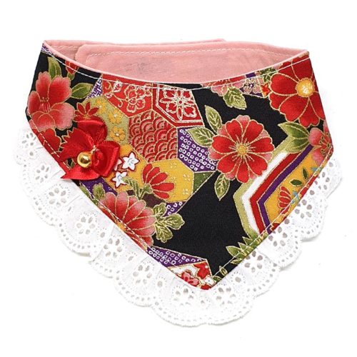 Oriental Blooms – Bandana for cats and small dogs