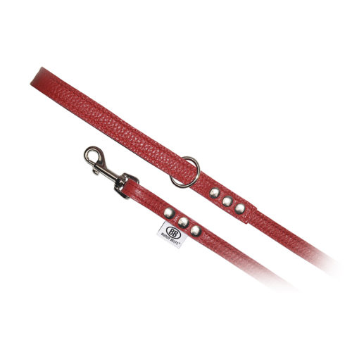 Buddy Belts Premium Leather Leash (Red) Buddy Belts Premium Leather Leash (Red)
