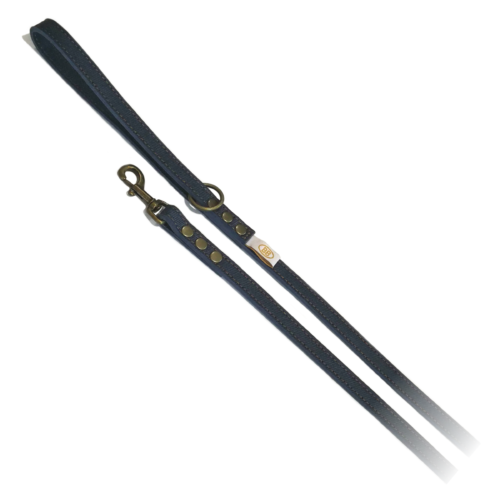 Buddy Belts Elite Leather Leash (Blue Jean) Buddy Belts Elite Leather Leash (Blue Jean)