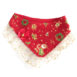 Christmas Glitter Bandana Gold Bell