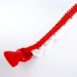 Lady in Red suede and lace cat collar - 5