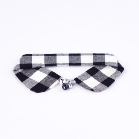 Deco_collar_S_large_black_white_checks_-_2_combaz Deco_collar_S_large_black_white_checks_-_2_combaz