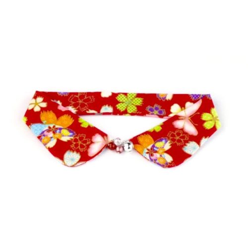 Flowers and Butterflies Decorative Collar