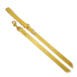 BB Leather 3/4" Leash Gold Nugget