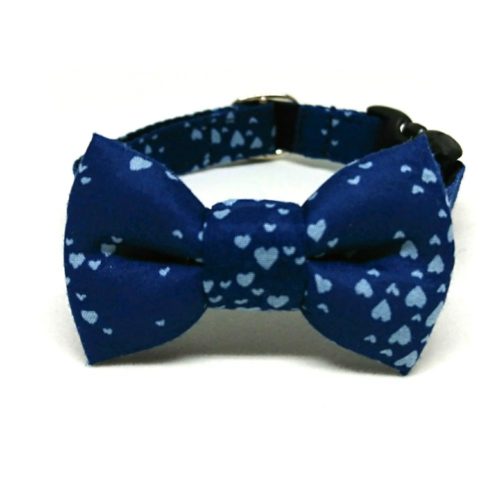 Milky Way collar with bowtie for small dogs and cats