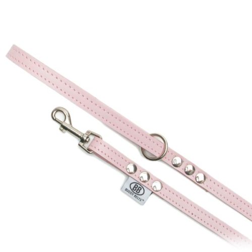 Buddy Belts Premium Leather Leash (Pink) Buddy Belts Premium Leather Leash (Pink)