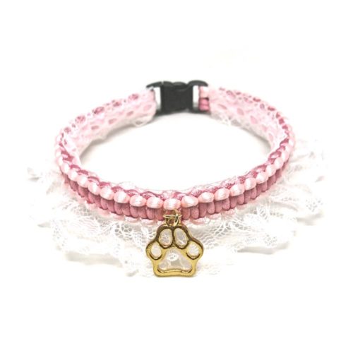 With a Twist: Pink Regal – Collar for Small Dogs With a Twist: Pink Regal – Collar for Small Dogs